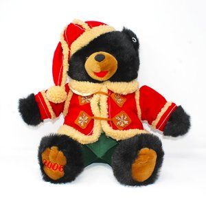 Snowflake 2006 Dan Dee 21” Teddy Bear Christmas Santa Elf Plush Stuffed Animal